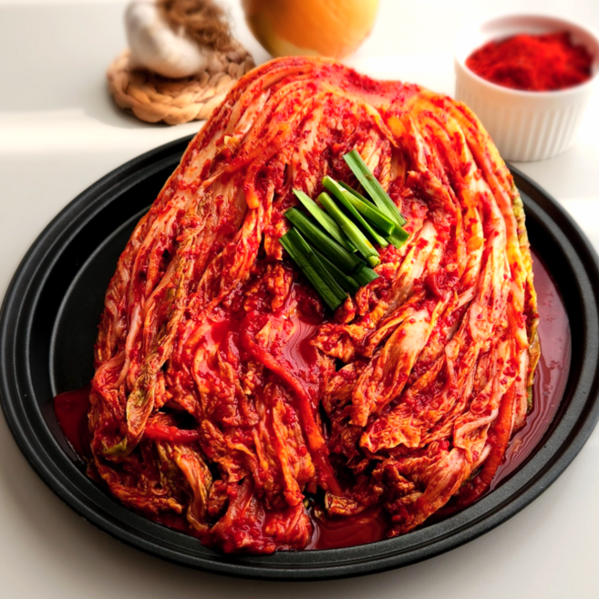 [새해특가] 송림 갓 담궈 맛있는 서울식 국산 포기김치, 3kg, 1개