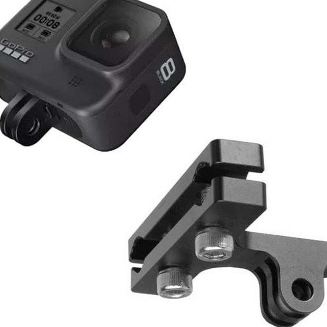 쌍문상회 지금 필요한 촬영 호환 마운트 레일 카메라 블랙박스 후방 고프로 액세서리 액션캠 안장 라이딩 자전거 브라켓 의자 거치대 k31872EA, 본상품