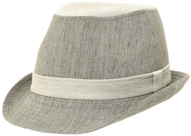 UMF003.투톤배색 마혼방 남성 중절모 봄 여름 페도라 중년 아빠 선물