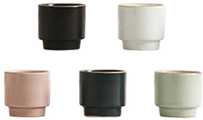 옳음 소주잔 5종 국산 도자기 다기 술잔, 옳음 소주잔 비취