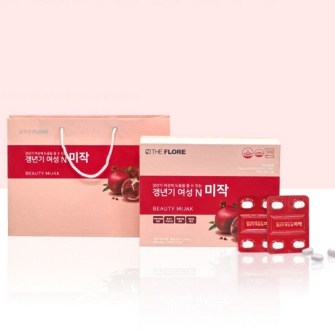 갱년기 여성 엔 미작 120정 갱년기여성 여성갱년기영양제 중년여성, 1개