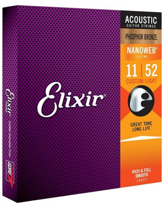 엘릭서 1팩 통기타줄 엘릭서기타줄, 3. 포스포브론즈 (011-052), 1개