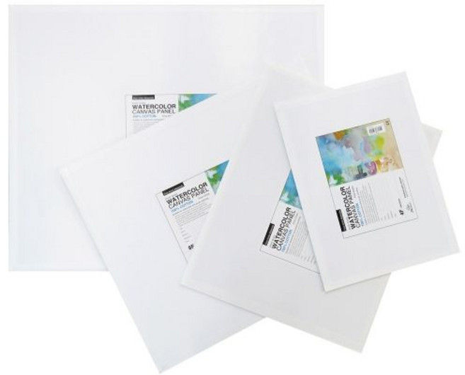 [피닉스] 수채 면천 캔버스 보드 10F 46 x 55cm (두께 3mm)