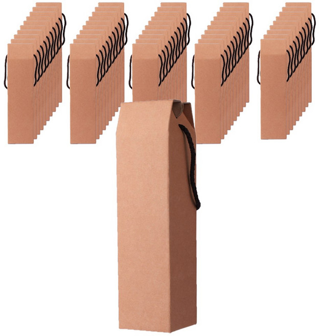 가인글로벌 청색기름병 지붕타입 1P 포장박스, 50장, 크라프트