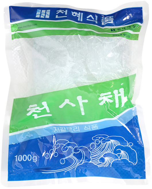 천혜식품 천사채 (대) 1kg, 2개