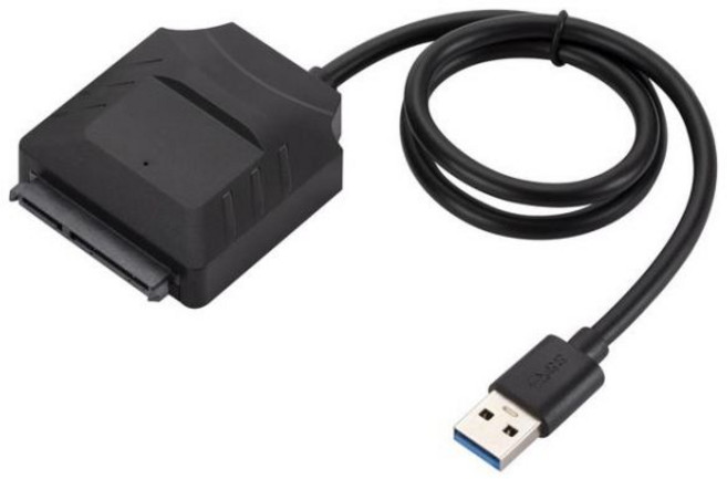 USB3.0-SATA 어댑터 케이블 USB-SATA 3 지원 22 핀 2.5 3.5 인치 외부 HDD SSD 하드 디스크 컴퓨터 커넥터, [01] A