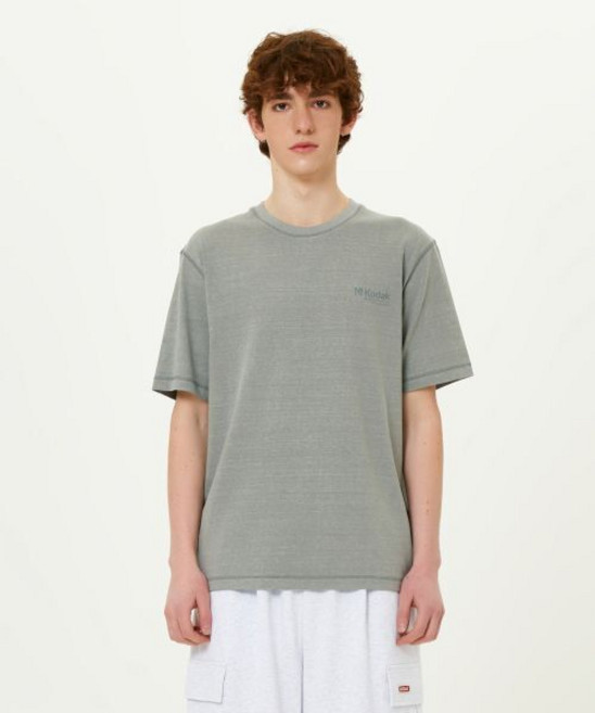 [백화점판] 코닥 인싸템 (정상가 : 59 000원) 코튼 워싱 반팔 티셔츠 (3 COLOR)