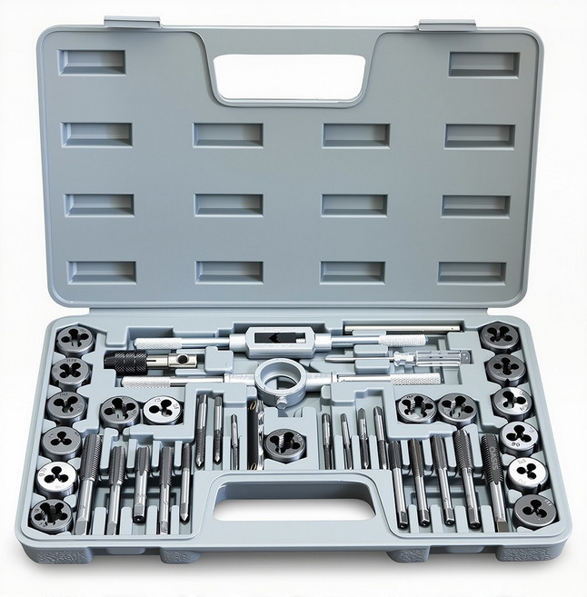 탭다이스 40PCS 세트 나사탭 나사산가공, 1개