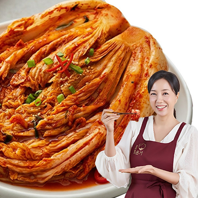 [tv홈쇼핑 제품] 당일생산 조미령 온기 포기김치 3kg, 1개
