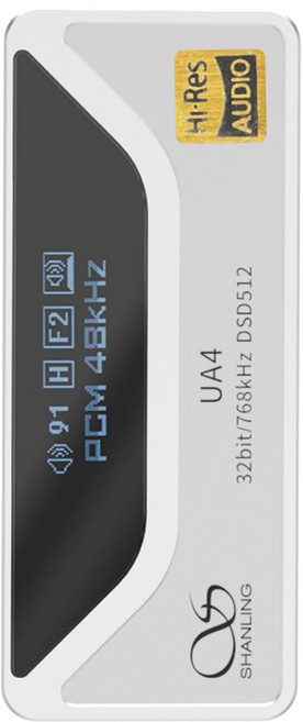SHANLING UA4 4.4mm DAC AMP ESS ES9069Q 3.5mm 4.4mm usb dac Tyep-C C 샹링 밸런스 휴대용, 상세페이지 참조, 1개