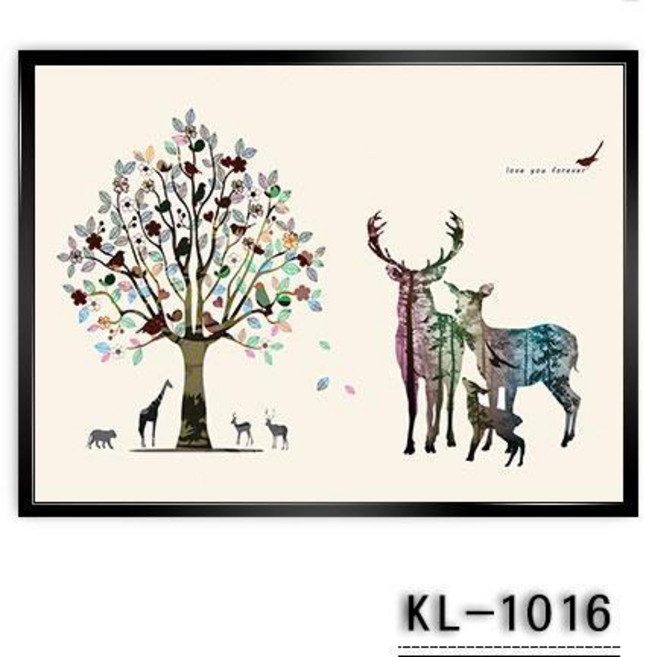 電表箱裝飾畫 電閘盒 遮擋 配電箱 簡約創意 客廳裝飾 總開關, KL-1016,40*30 容納橫長33*豎高22, 1個