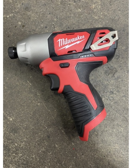 Milwaukee M12BID 12V 鋰電 衝擊起子機 空機, 1個, 空機發票統編