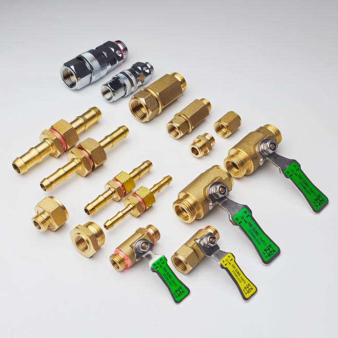 세종플렉스 고압 분무기호스 연결구 부품 / 사이즈변환 니플 너트, 1개, 육각조커플링, 6.5mm(6mm)