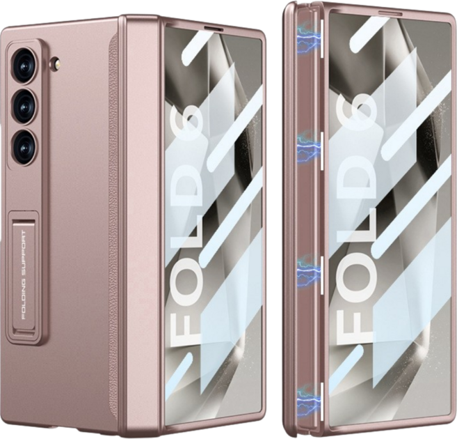 폰케이노 갤럭시 Z폴드6 케이스 마그네틱 힌지보호 풀커버