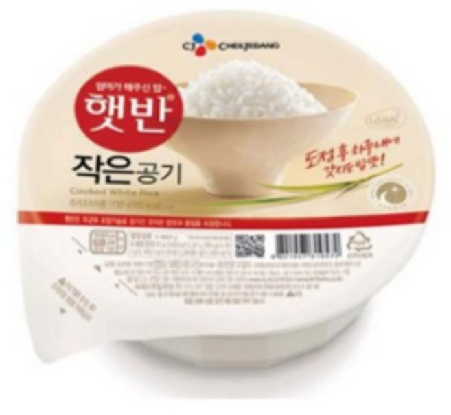 햇반 즉석밥 작은공기, 130g, 3개