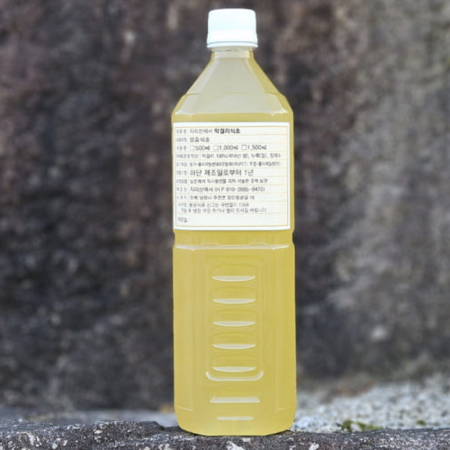 [지리산에서] 만든 [종초] (1000mL) (종초 종균 모균 씨앗초 막걸리식초), 1개, 1L