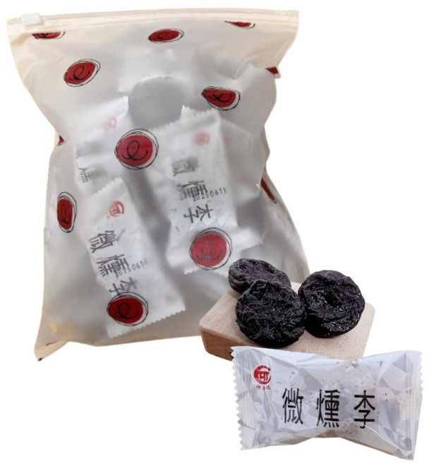德合記微燻李 宜蘭名產 無籽 酸甜Q彈 獨立包裝方便攜帶, 1個