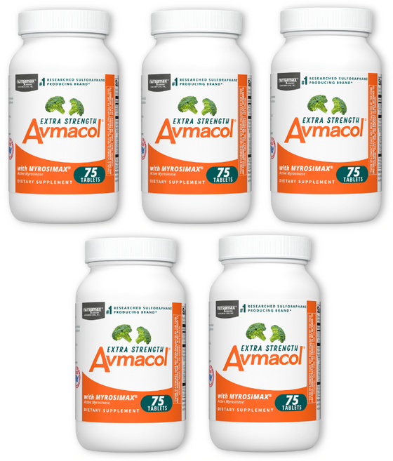 아브마콜 엑스트라 스트렝스 설포라판 75정 5개 세트 특할인