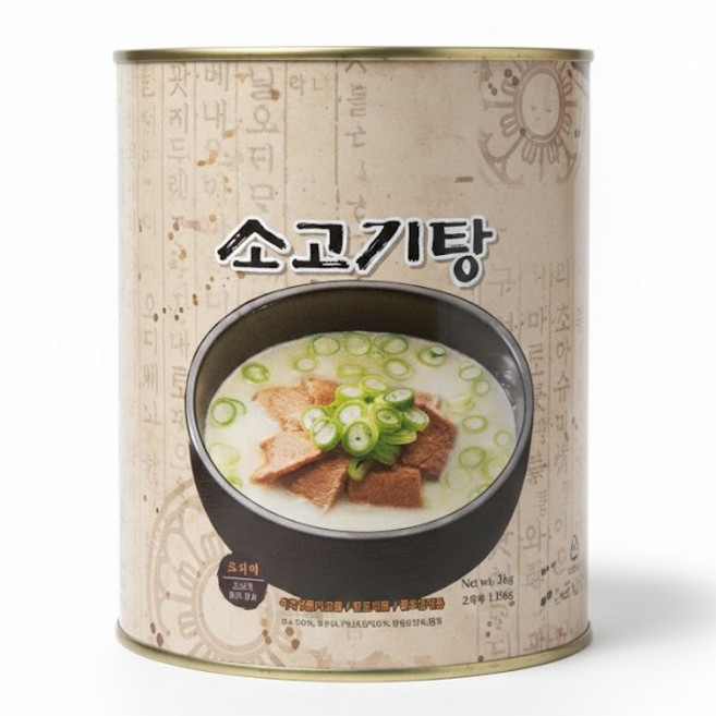[삼지상사] 소고기탕3kg (고형량 1.35kg), 1개, 3kg
