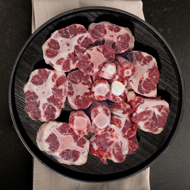 최상급 한우 지방 손질된 알꼬리 1kg 내외, 1개