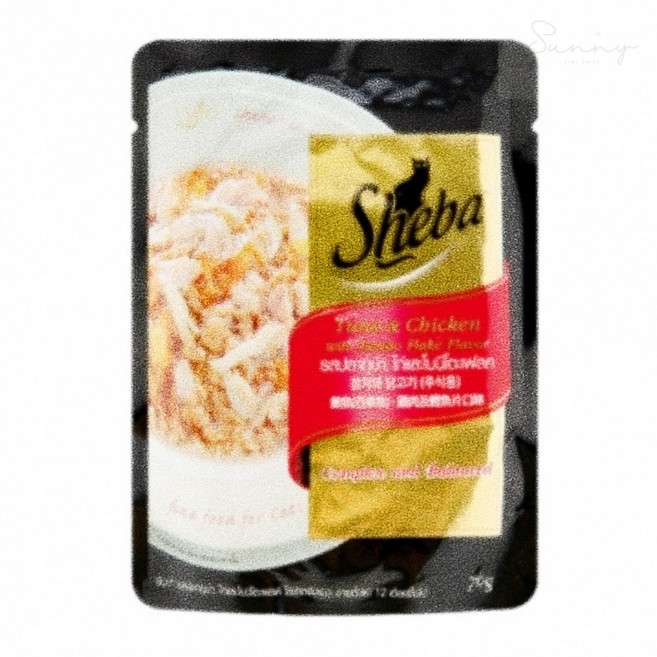 마깡몰 쉬바 참치와 닭고기 파우치 70g 습식간식