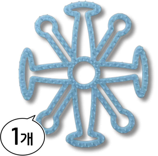 247Products 헬멧 이너 패드, 1개, 하늘색