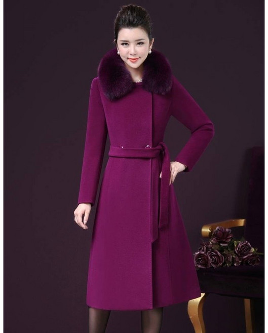 쩐쿠 히로이램코트 겨울 엘레강스 코트 S1980