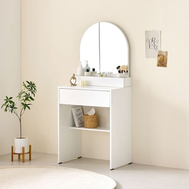 몬트디자인 제인 600 화장대 2colors, 메이플, 일반거울포함