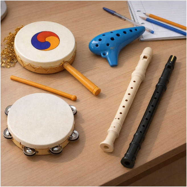 BEST 초등 악기 모음 음악준비물 교구, 19)영창탬버린(YT-100)