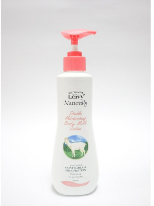 레이비 Leivy 산양유 바디로션 플로럴 코튼향, 350ml, 1개