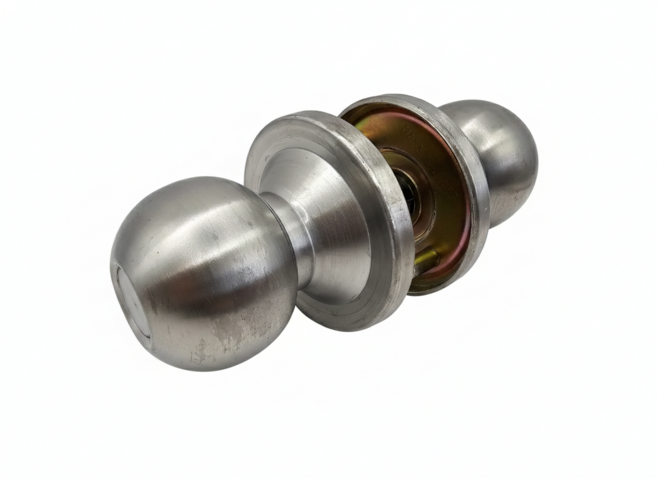 문고리닷컴 엔젤금속 9003 SS 더미 멍통 현관문 방화문 손잡이, 1개, 그레이