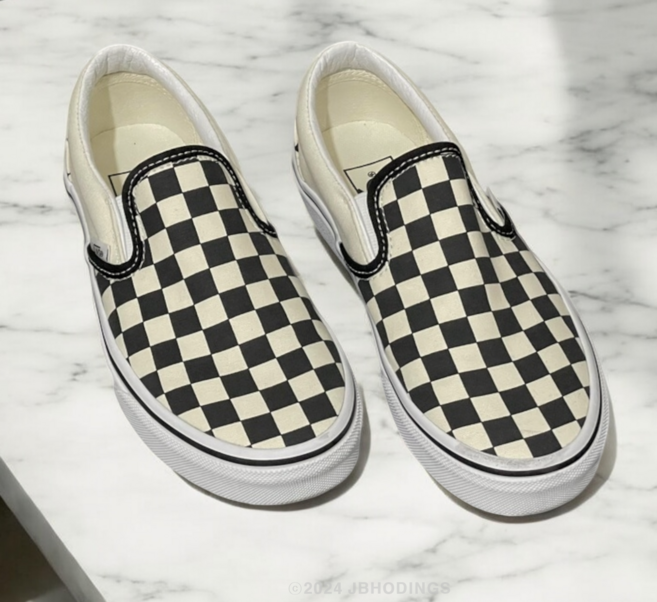 반스 클래식 슬립온 오리지널 체커보드