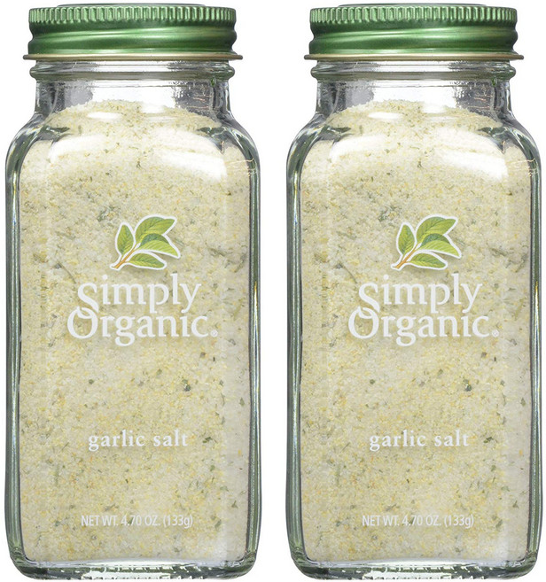 심플리오가닉 마늘 소금, 133g, 2개