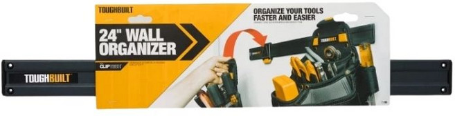 TOUGHBUILT 24吋牆面收納架, 1個, TB-53 工具袋鋁桿