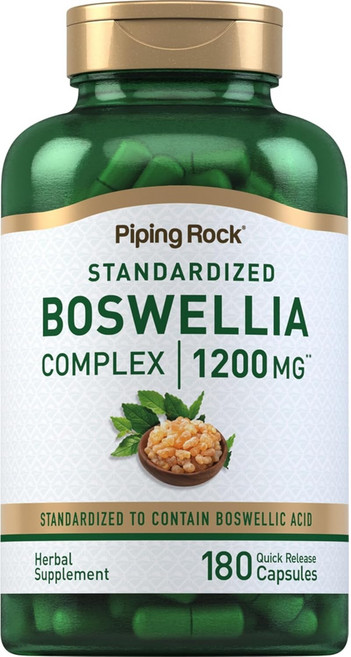 PipingRock 피핑락[미국]보스웰리아 콤프렉스 Boswellia Complex 1200mg 180정capsules., 4개, 1200 mg/180 정capsules, 180정