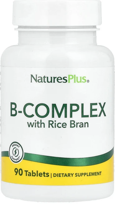 NaturesPlus B-복합체 쌀겨 함유, 1개, 90정 - 쿠팡
