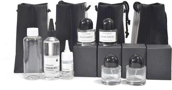 [캔들이케아] 선물용 향수 만들기 DIY세트, 4개, 3.자아도르(국내산)20ml