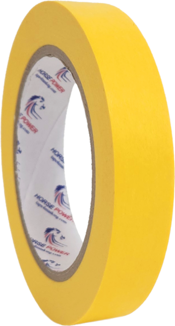 다용도 노랑 컬러 종이테이프 문구용 제본용 20mm x 40M, 5개