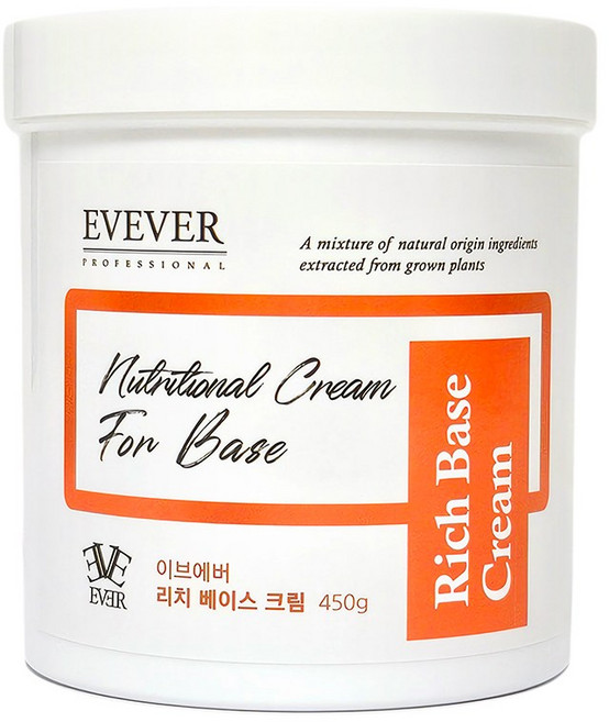 이브에버 리치베이스크림 450g 석고베이스크림 보습 영양크림, 1개