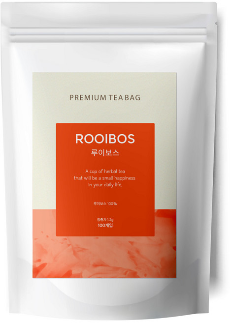 유리아 루이보스 삼각티백, 1.2g, 100개입, 1개