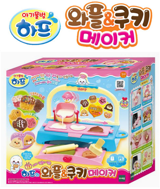 토이트론 하프 와플 쿠키 메이커, 1개