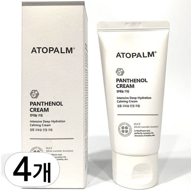 아토팜 판테놀 크림 R, 80ml, 4개
