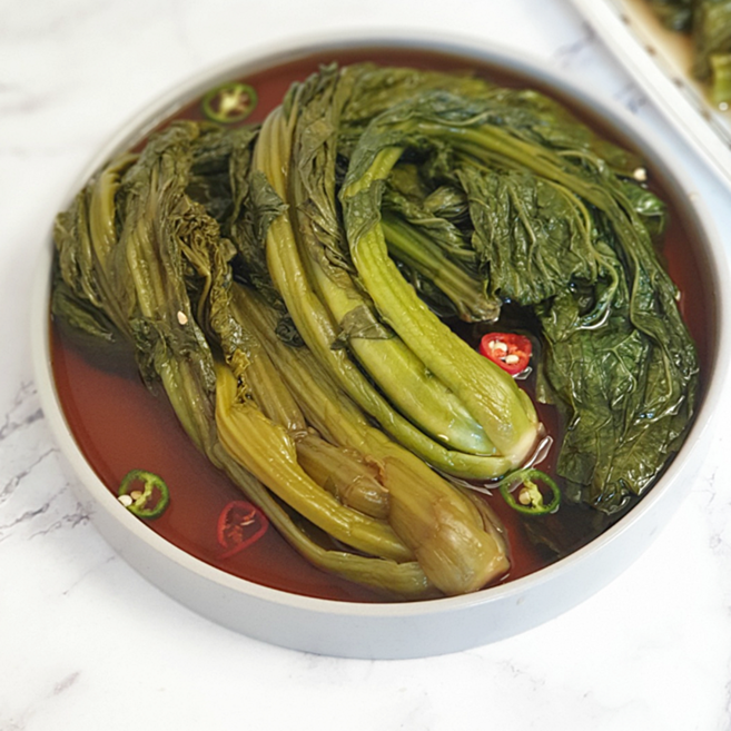 여수 돌산 갓피클 국내산 돌산갓으로 만든 절임 갓장아찌, 2kg, 1개