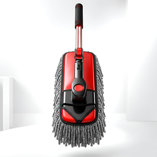 캐롤링 차량 먼지털이개 외부용 기름걸레, 1개