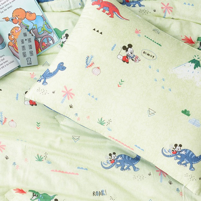 레노마 홈 디즈니 텐셀모달 100% 다이노 미키 베개커버