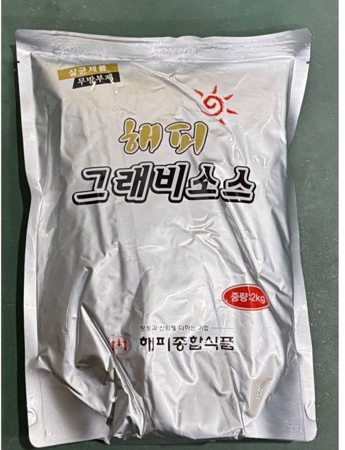 해피 그래비소스 돈까스소스 2kg, 4개