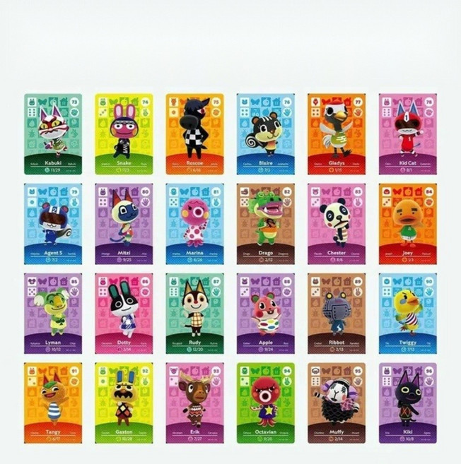 젤다 아미보 카드 파이어 엠블렘 NS 스위치 NFC 카드 태그