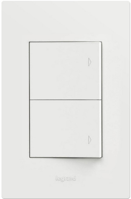 [본사정품] 르그랑 아펠라 화이트) 스위치 2구 전기 전등 커버, 1개
