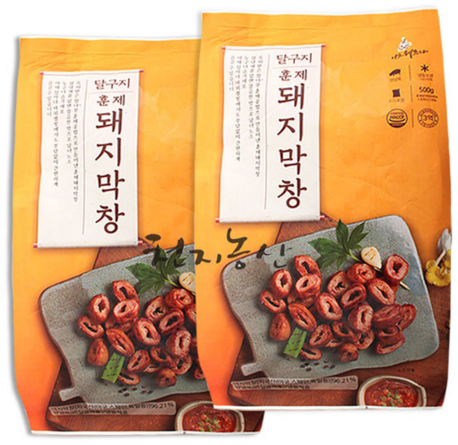 달구지막창 훈제돼지막창 500g 달구지푸드, 4개