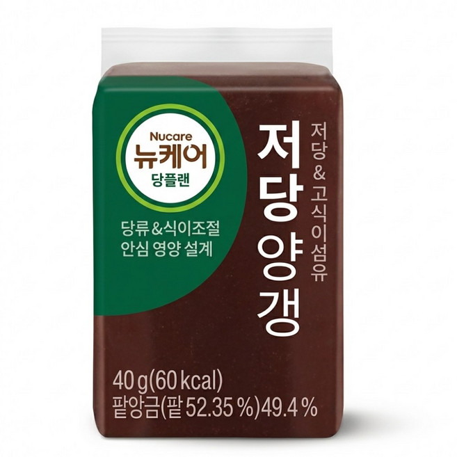 뉴케어 정품 당플랜 저당양갱 22p, 40g, 44개